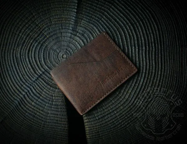 Кожаный кошелёк